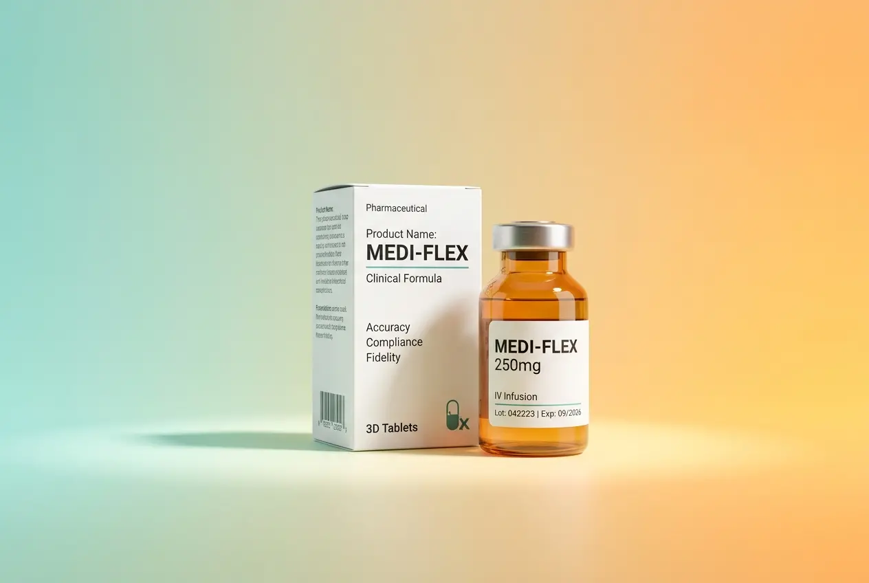 3D CGI Product Rendering for Pharmaceutical Packaging: Label Accuracy, Regulatory Compliance and Material Fidelity