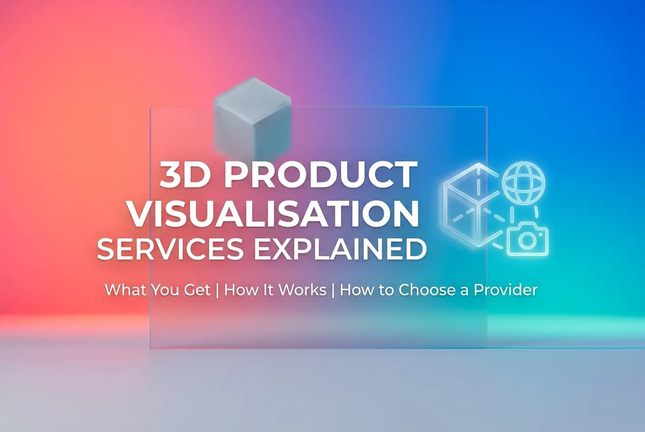 3D Product Visualisation Services Explained: What You Get, How It Works, and How to Choose a Provider