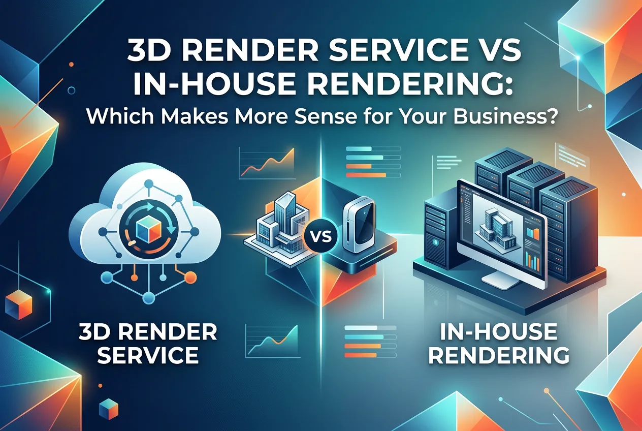 3D Render Service vs In-House Rendering: Which Makes More Sense for Your Business?