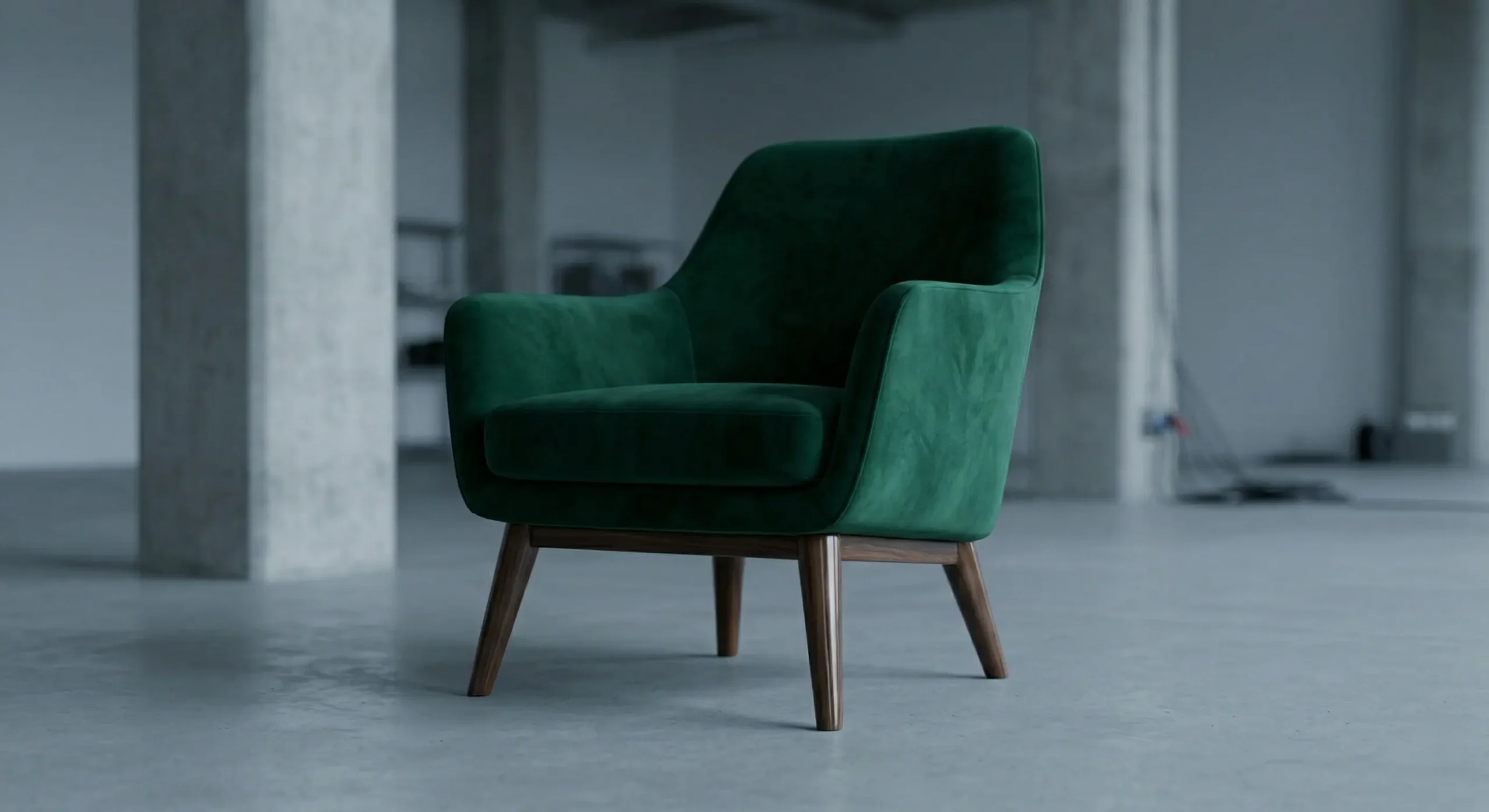 3D Chair with Wrong HDRI