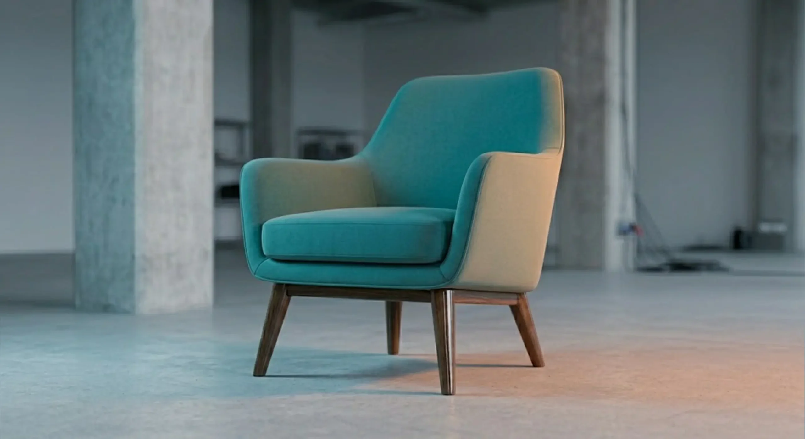 3D Chair with Wrong Detail Level
