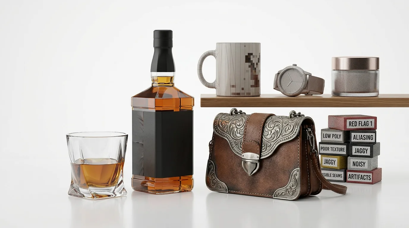 Common Red Flags to Watch Out For — How to Choose the Best 3D Product Rendering Company for Your Brand