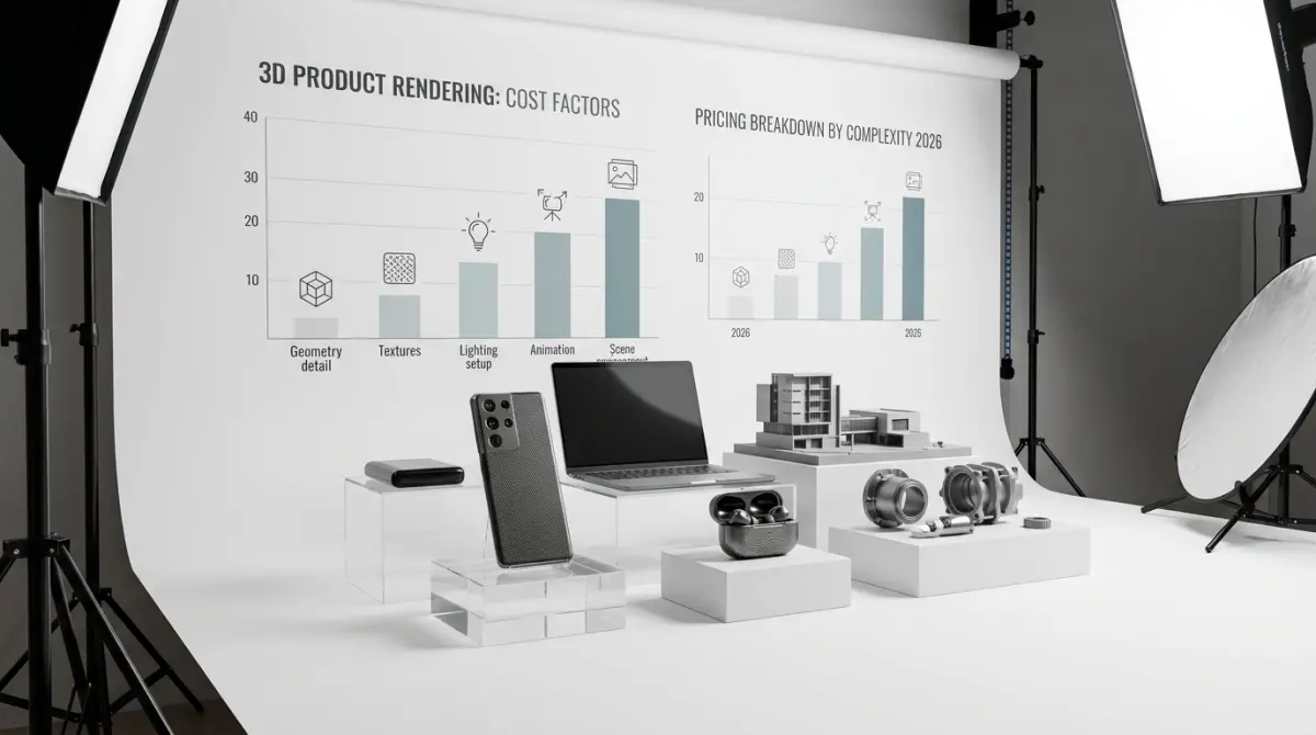 Getting the Most Value From Your Rendering Budget — 3D Product Rendering Cost in 2026: Pricing Breakdown by Product Type and Complexity