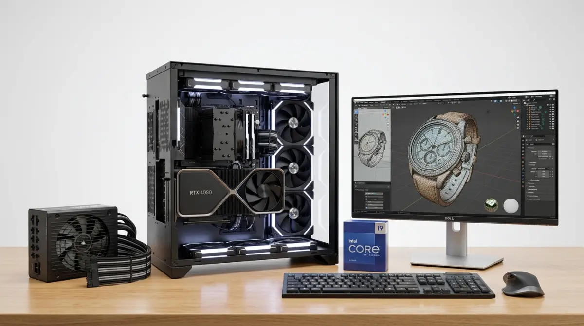 Hardware Requirements: What Your Machine Actually Has to Handle — 3D Product Rendering Requirements for Beginners: Software, Hardware, and Skills You Need to Get Started