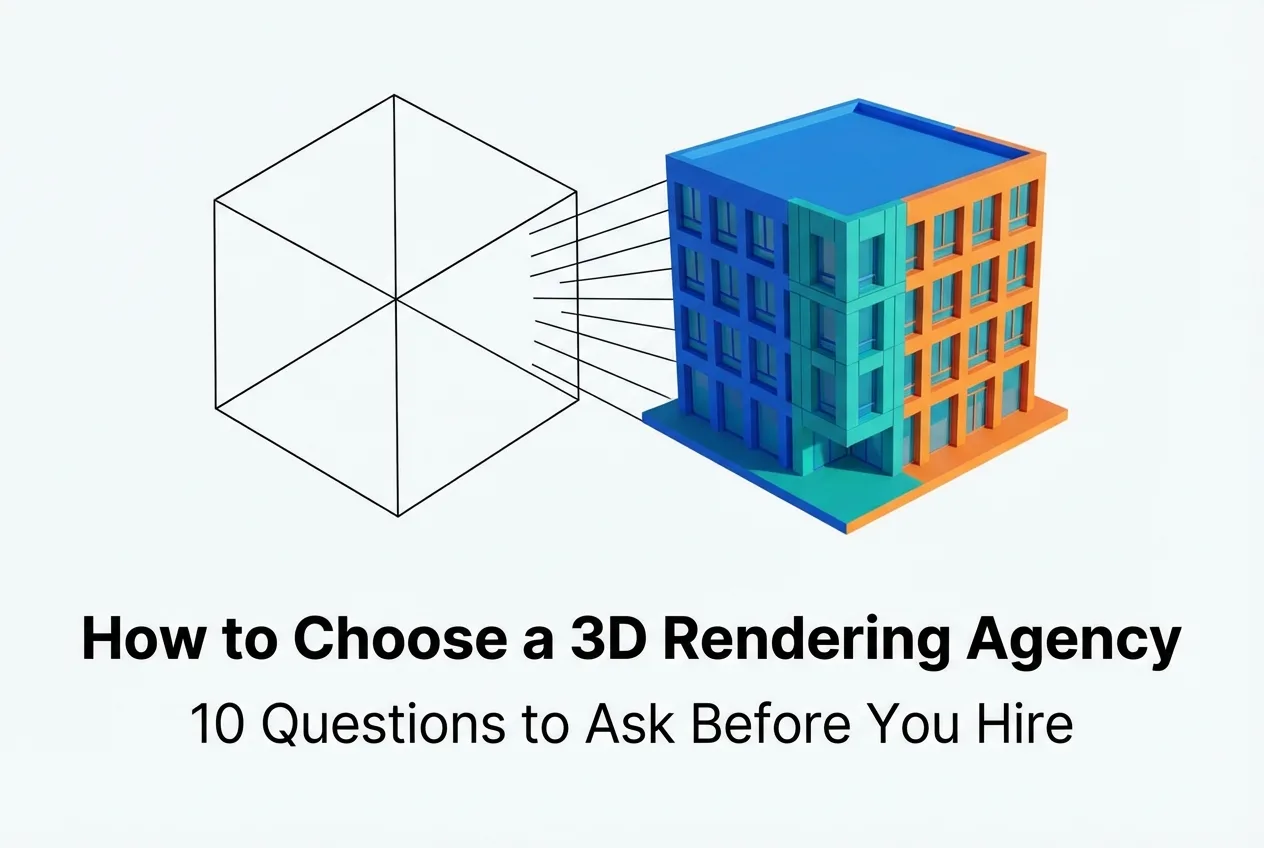 How to Choose a 3D Rendering Agency: 10 Questions to Ask Before You Hire