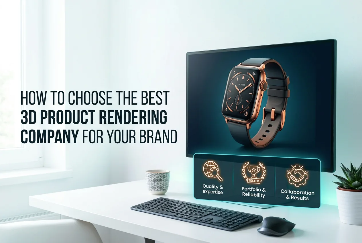 How to Choose the Best 3D Product Rendering Company for Your Brand