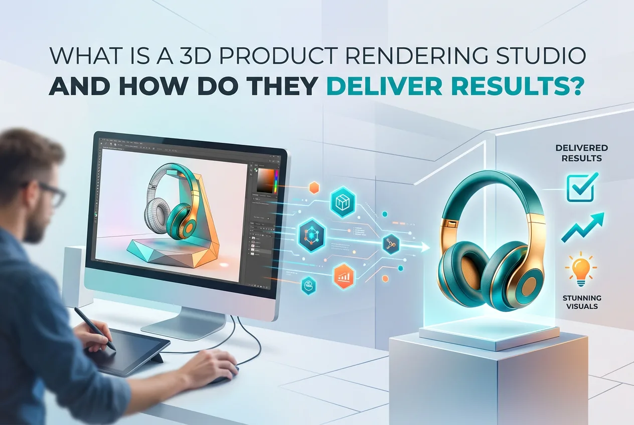 What Is a 3D Product Rendering Studio and How Do They Deliver Results?